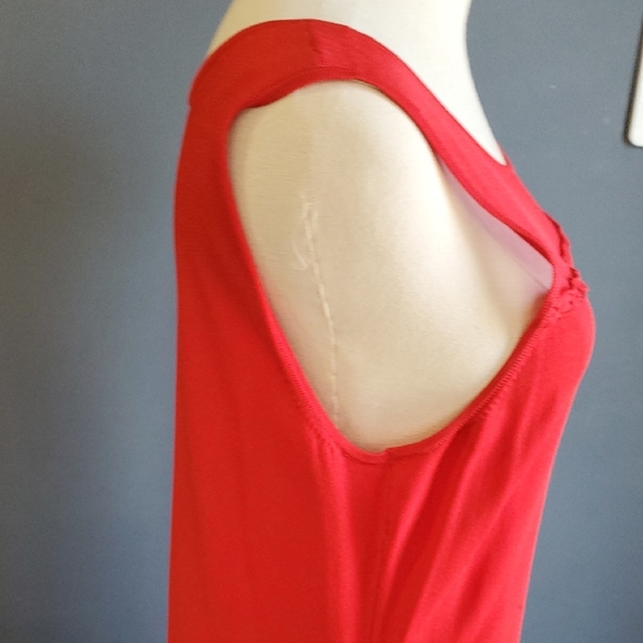 Ralph Lauren Scarlet Red  Midi Dress - Picture 5 of 15